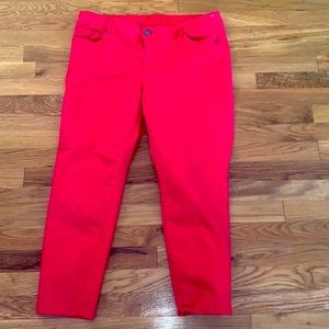 Revolt Red jeans size 16W